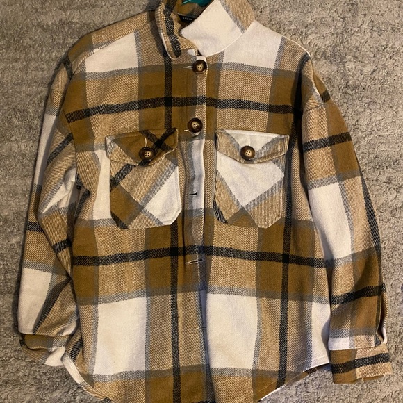 SHEIN Other - Flannel Coat